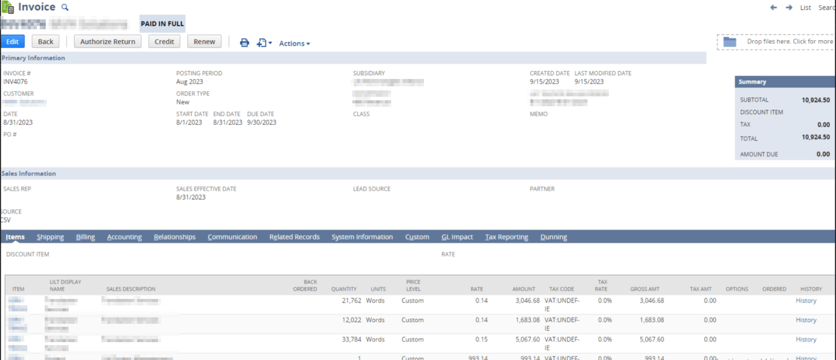 NetSuite - Salesforce Integration